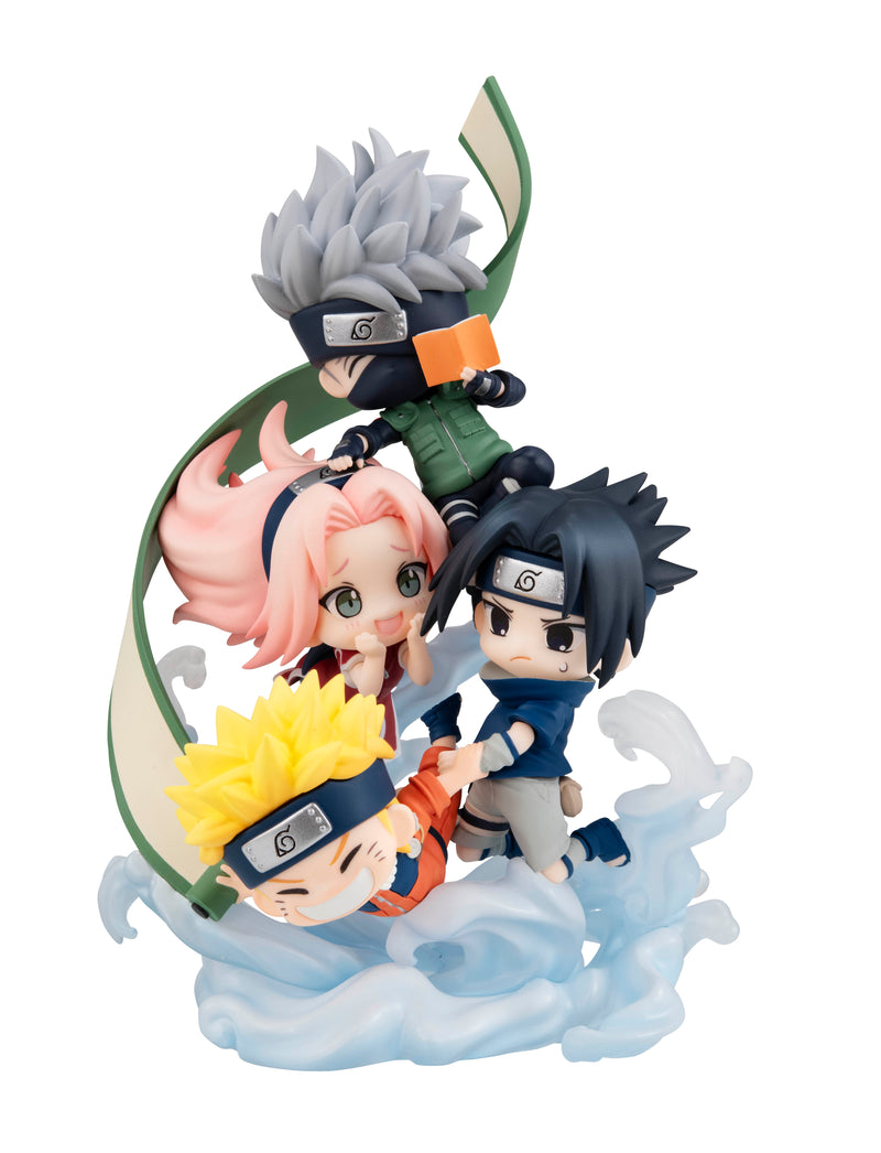 NARUTO Shippuden MEGAHOUSE FigUnity Gather here, Team 7！【with gift】
