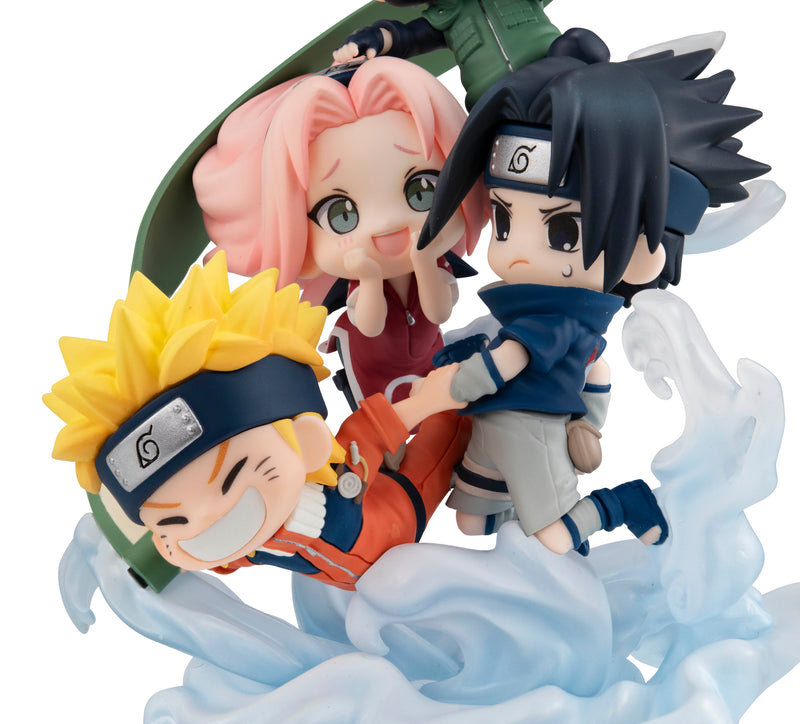 NARUTO Shippuden MEGAHOUSE FigUnity Gather here, Team 7！【with gift】