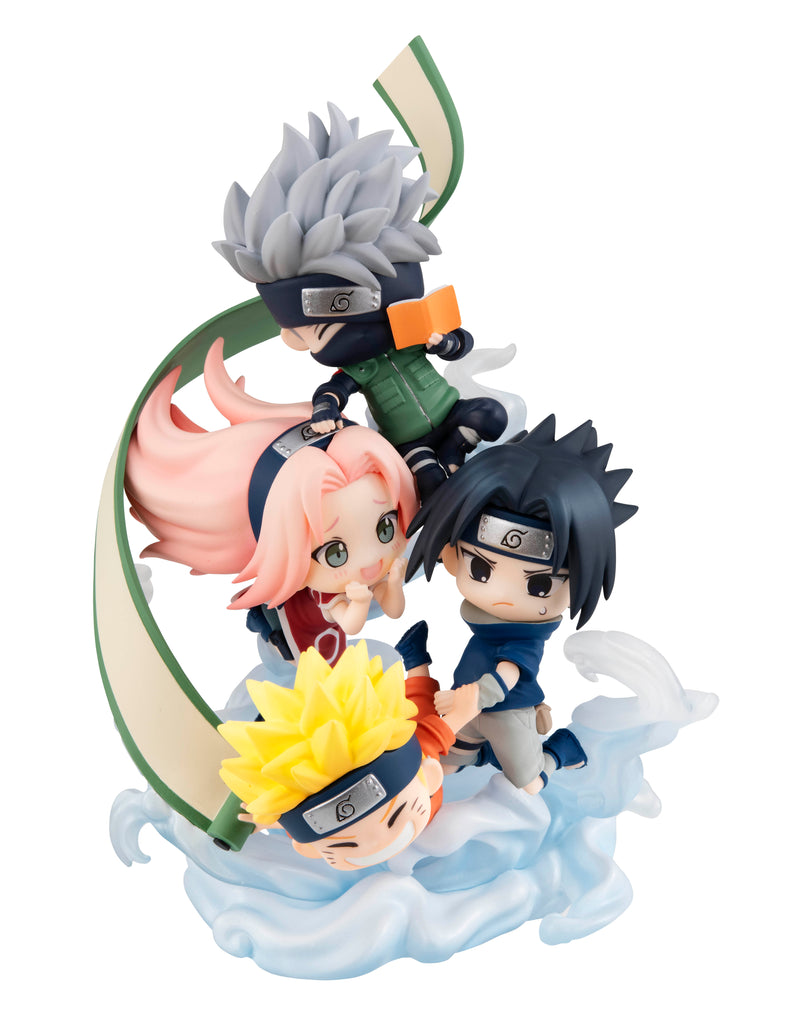 NARUTO Shippuden MEGAHOUSE FigUnity Gather here, Team 7！【with gift】