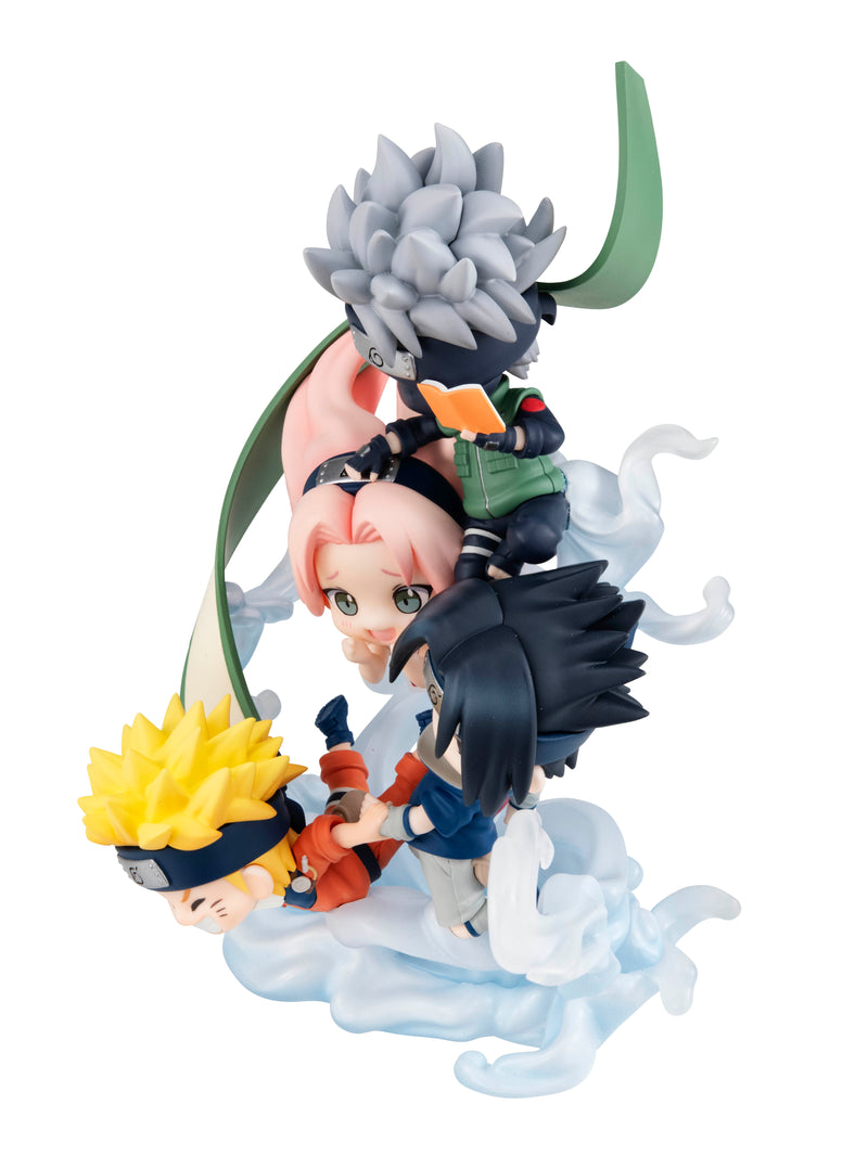 NARUTO Shippuden MEGAHOUSE FigUnity Gather here, Team 7！【with gift】
