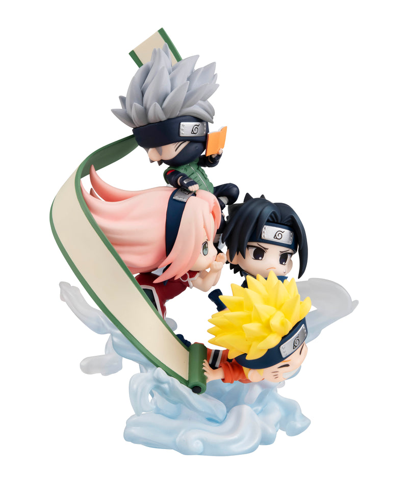 NARUTO Shippuden MEGAHOUSE FigUnity Gather here, Team 7！【with gift】