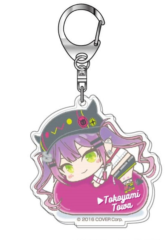 Hololive Bandai Acrylic Key Chain Hug Meets Vol.4 08 Tokoyami Towa AK