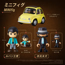 Lupin the Third TAKARA TOMY QV-08 Q VILLAGE FIAT 500