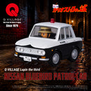 Lupin the Third TAKARA TOMY QV-09 Q VILLAGE BLUEBIRD PATROL CAR