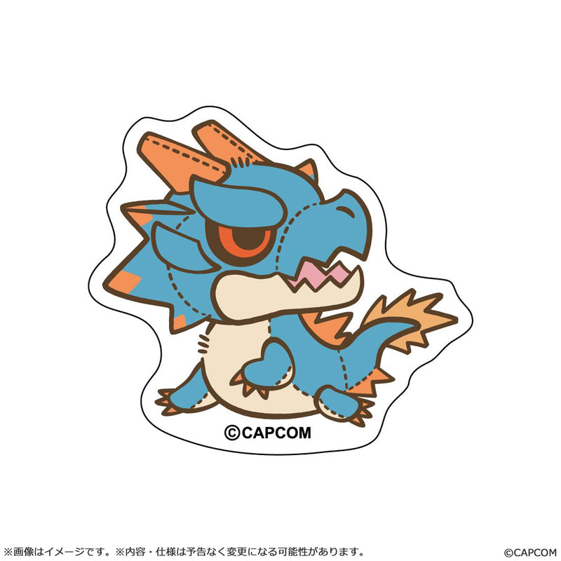 MONSTER HUNTER CAPCOM CHIBI STYLE Die-cut Sticker