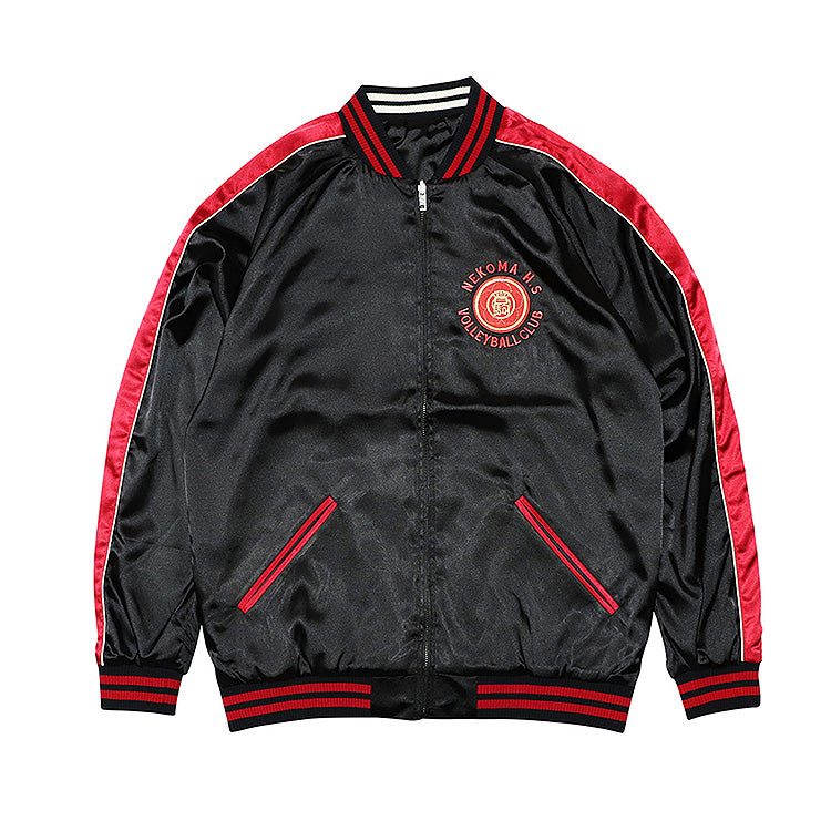Haikyu!! ORANGE ROUGE Haikyu!! Souvenir Jacket: Nekoma High School S/M/L/XL