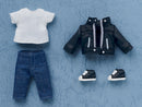 Nendoroid Doll Good Smile Company Nendoroid Doll Outfit Set: Leather Jacket (Black/Ivory)