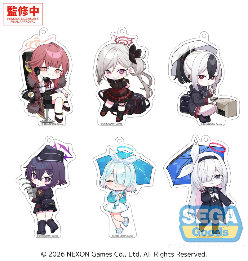 Blue Archive SEGA Acrylic Keychain Vol.2 (EX)