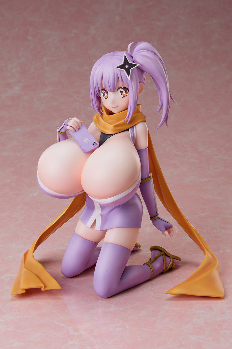 A Ninja and an Assassin Under One Roof A･DIMENSION A Ninja and an Assassin Under One Roof Diecut Sticker  Satoko Kusagakure Huge‑Breasted Ver. 1/4 Complete Figure