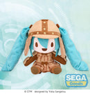 Character Vocal Series 01: Hatsune Miku SEGA fuwa petit Haniwa Miku Plush (M)