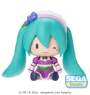 Hatsune Miku x Love and Berry Dress Up and Dance! SEGA Chibi Figure Sparkly Purple