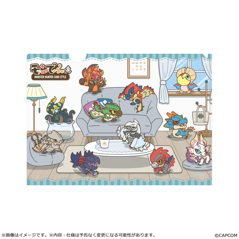 MONSTER HUNTER CAPCOM CHIBI STYLE Plastic File: HOME-Themed