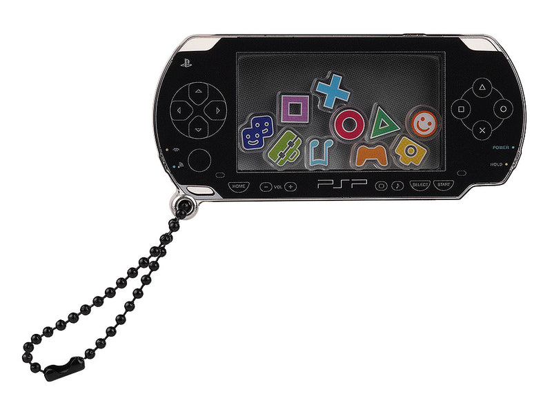 PlayStation Good Smile Company PSP™ (PlayStation™Portable) Rattle Acrylic Keychain: Black Ver./White Ver.