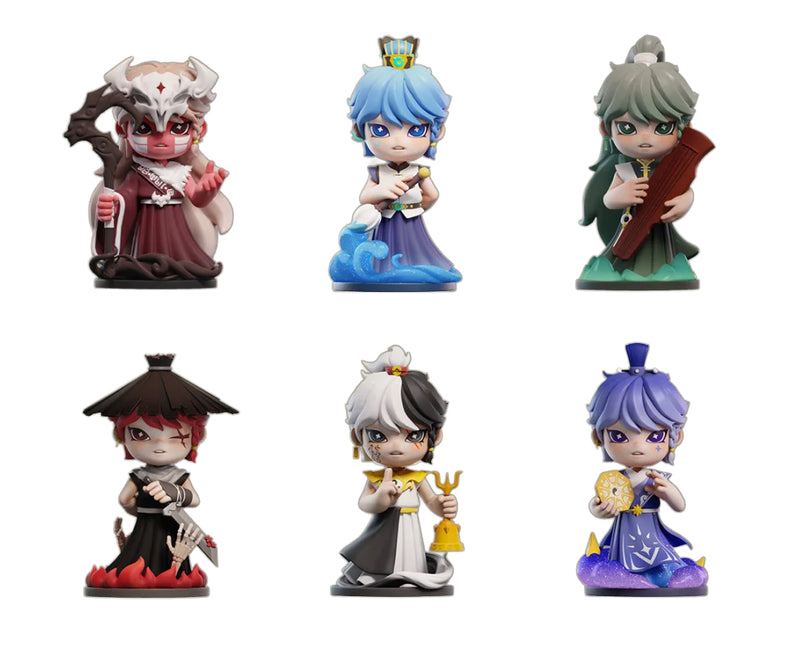 Shenzhen Mabell Animation Development Huozai Wusheng Group Portrait Series Figurines