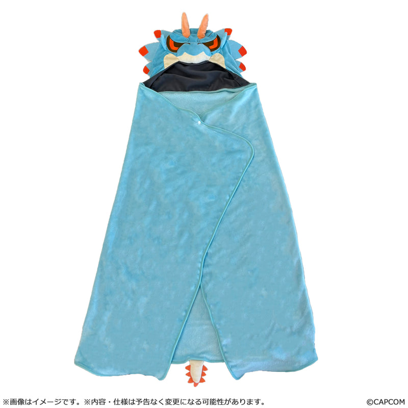 Monster Hunter CAPCOM MONSTER HUNTER CHIBI STYLE Fluffy Poncho: Lagiacrus