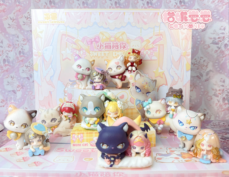 Shenzhen Mabell Animation Development Cat Nizizi-Kitten with you (Set of 6 figures)