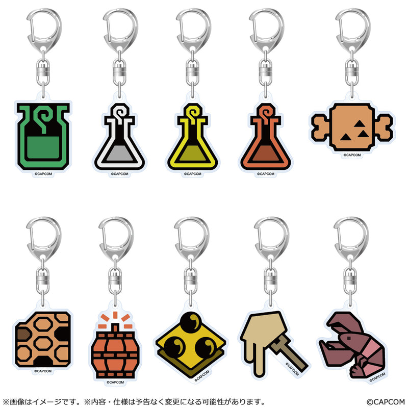 MONSTER HUNTER WILDS CAPCOM Monster Hunter Wilds Item icon Acrylic Keychain