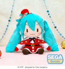 Character Vocal Series 01: Hatsune Miku SEGA fuwa petit LL Plush Hatsune Miku - Christmas (Rerelease)