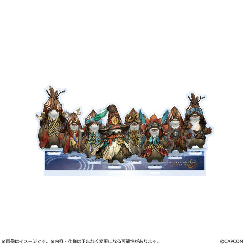 MONSTER HUNTER WILDS CAPCOM Monster Hunter Wilds acrylic stand Rove set