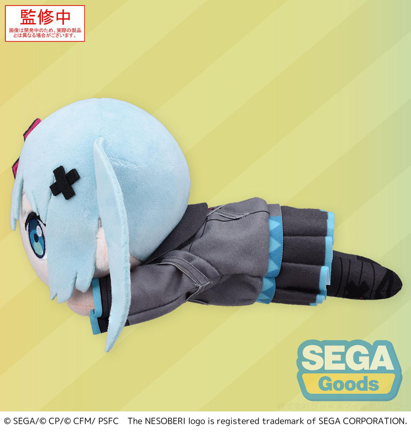 COLORFUL STAGE! The Movie: A Miku Who Can't Sing SEGA NESOBERI (Lay-Down) Plush Closed Windows SEKAI Hatsune Miku