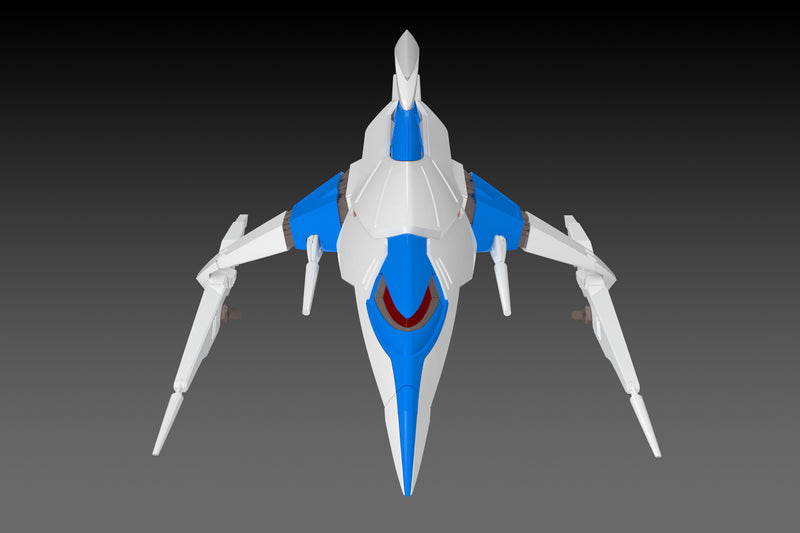 Darius PLUM PMOA SILVER HAWK 3F-1B SPACE FIGHTER 2P COLOR (re-run)