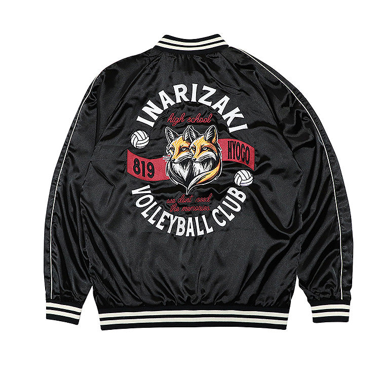 Haikyu!! ORANGE ROUGE Haikyu!! Souvenir Jacket: Inarizaki High School S/M/L/XL