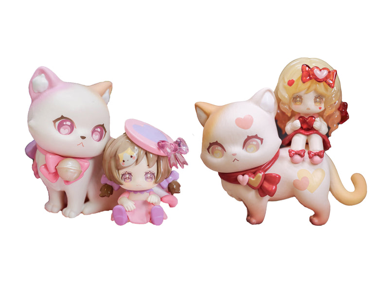 Shenzhen Mabell Animation Development Cat Nizizi-Kitten with you (Set of 6 figures)