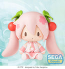 Character Vocal Series 01: Hatsune Miku SEGA fuwa petit Chibi Figure Sakura Miku