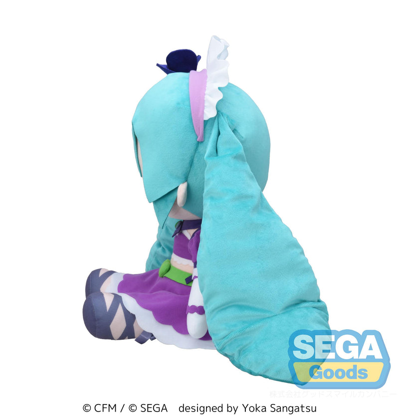 Hatsune Miku x Love and Berry Dress Up and Dance! SEGA fuwa petit Plush Sparkly Purple (LL)