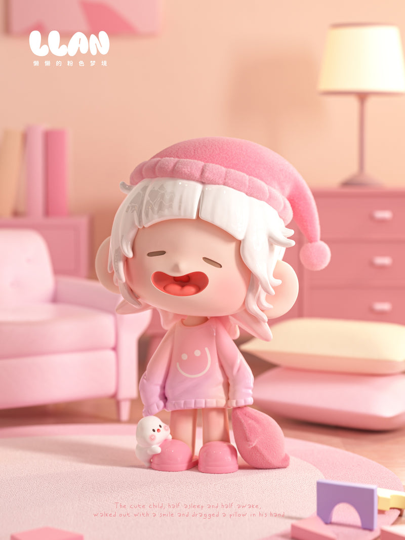 Shenzhen Mabell Animation Development Lazy Pink Dreamland (Set of 8 figures)