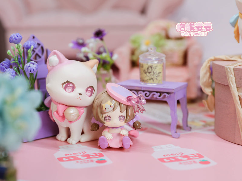 Shenzhen Mabell Animation Development Cat Nizizi-Kitten with you (Set of 6 figures)