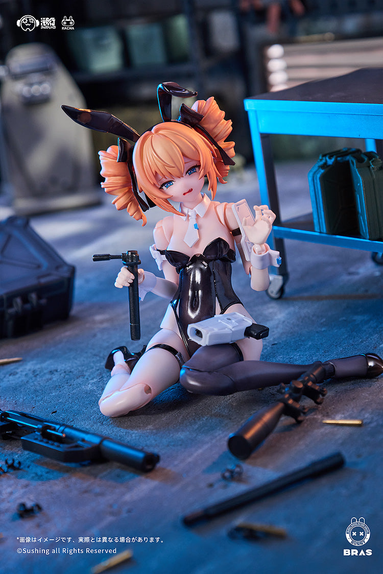 BUNNY RAPID ACTION SQUAD Sushing Sniper Leoni 1/12 Scale Articulated Figure