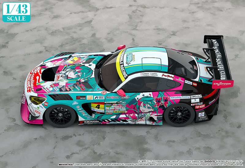 Hatsune Miku GT Project GOODSMILE RACING 1/43 Good Smile Hatsune Miku AMG 2025 Season Opening Ver.