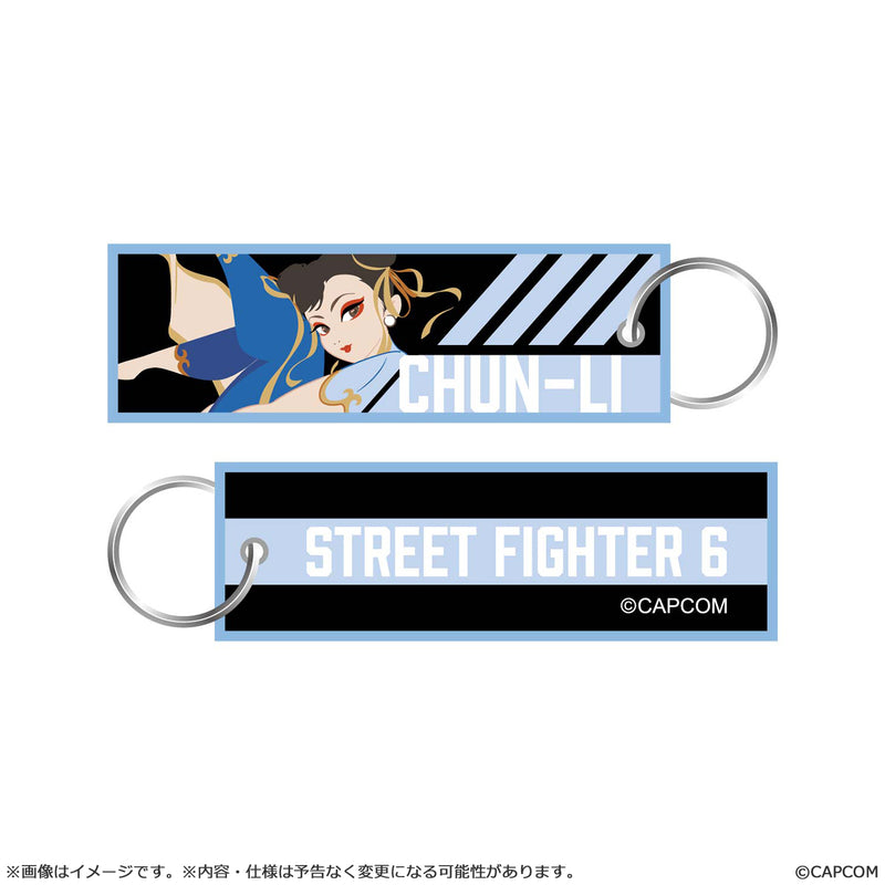 Street Fighter 6 CAPCOM Flight Tag Keychain
