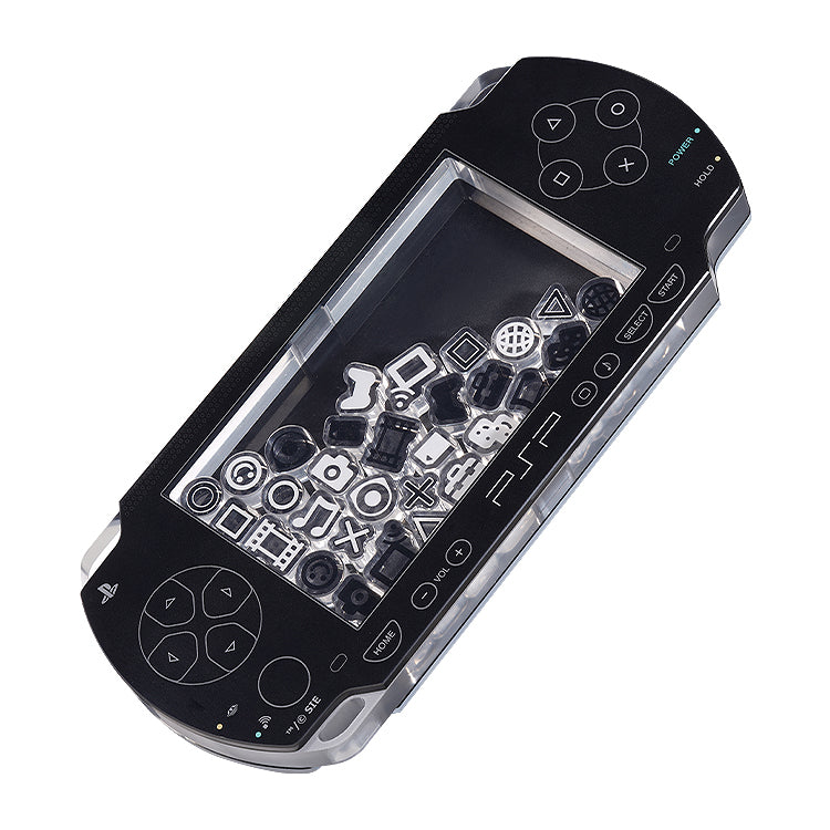 PlayStation Good Smile Company PSP™ (PlayStation™Portable) Rattle Acrylic Stand: Black Ver./White Ver.
