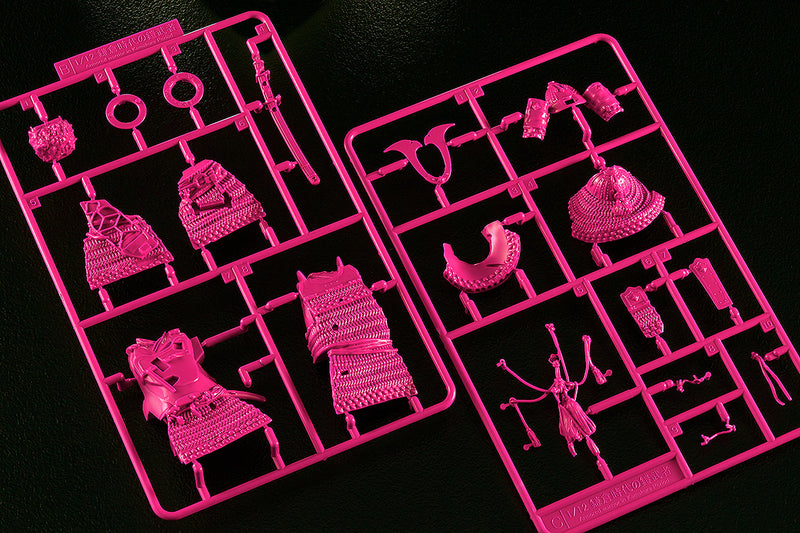 PLAMAX Max Factory 1/12 Kamakura Period Armored Warrior: Pink Color Edition