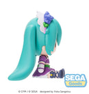 Hatsune Miku x Love and Berry Dress Up and Dance! SEGA Chibi Figure Sparkly Purple