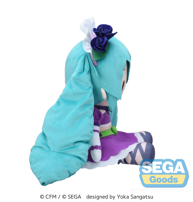 Hatsune Miku x Love and Berry Dress Up and Dance! SEGA fuwa petit Plush Sparkly Purple (LL)