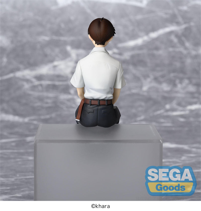 Evangelion: New Theatrical Edition SEGA PM Perching Figure Shinji Ikari