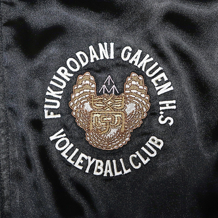 Haikyu!! ORANGE ROUGE Haikyu!! Souvenir Jacket: Fukurodani Academy High School S/M/L/XL