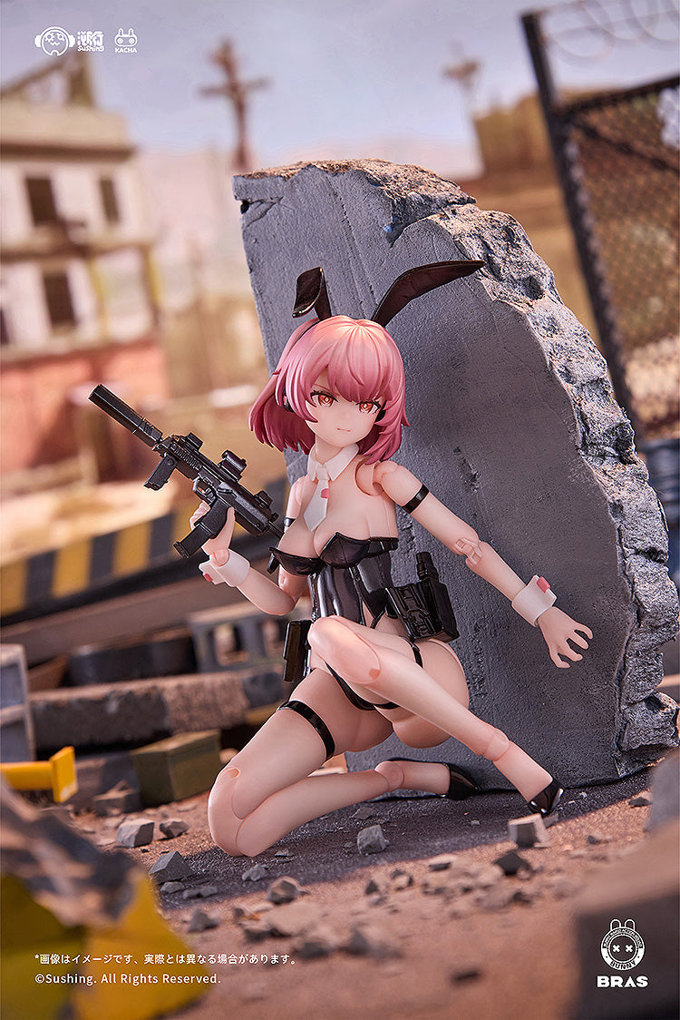 BUNNY RAPID ACTION SQUAD Sushing Commando Belka 1/12 Action Figure