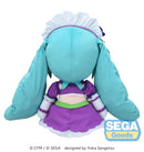Hatsune Miku x Love and Berry Dress Up and Dance! SEGA fuwa petit Plush Sparkly Purple (LL)