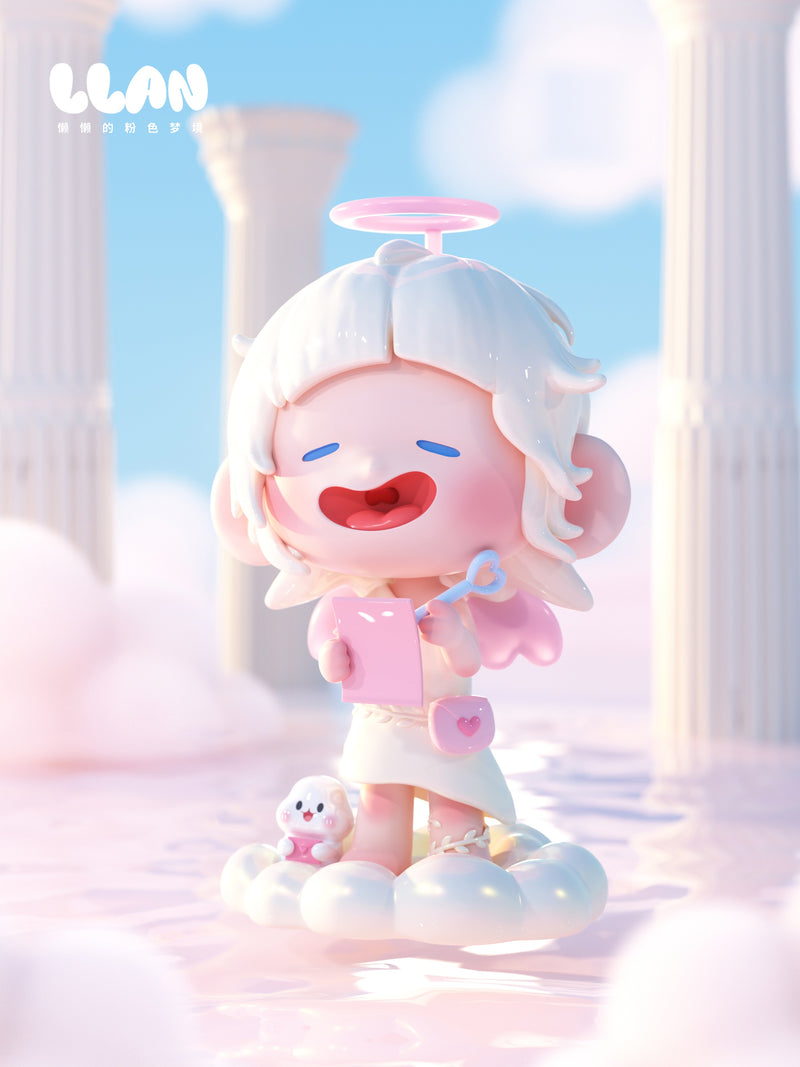 Shenzhen Mabell Animation Development Lazy Pink Dreamland (Set of 8 figures)
