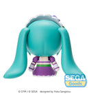 Hatsune Miku x Love and Berry Dress Up and Dance! SEGA Chibi Figure Sparkly Purple