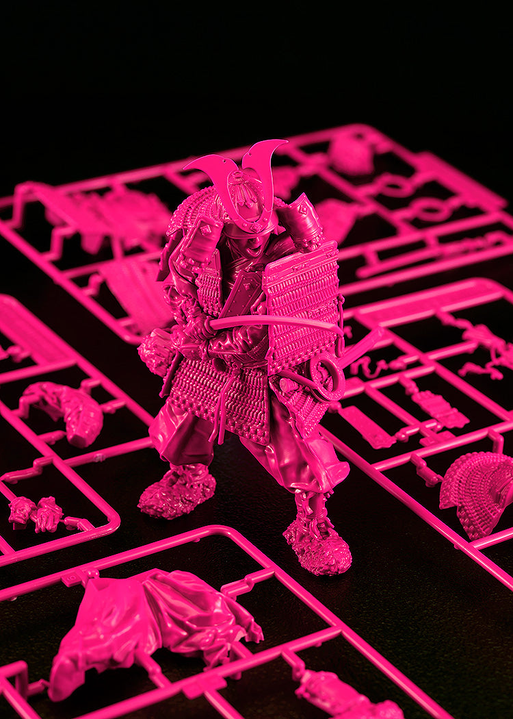 PLAMAX Max Factory 1/12 Kamakura Period Armored Warrior: Pink Color Edition