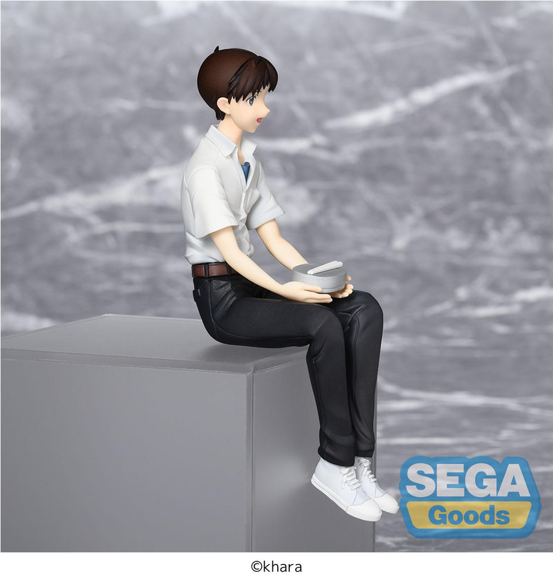 Evangelion: New Theatrical Edition SEGA PM Perching Figure Shinji Ikari