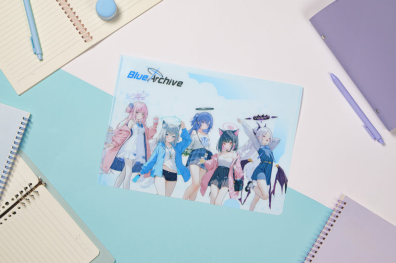 Blue Archive Good Smile Moment Holiday Saunter Series A4 Folder