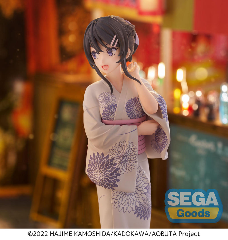 Rascal Does Not Dream of Bunny Girl Senpai SEGA Luminasta Mai Sakurajima Yukata