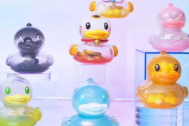 B.Duck Shenzhen Mabell Animation Development B.Duck Dopamine holiday (Set of 8 Figures)