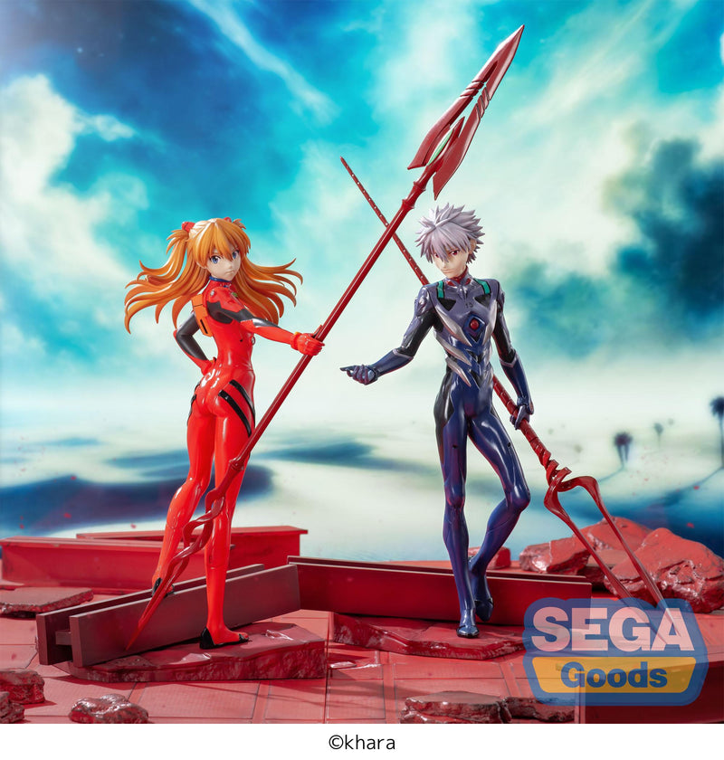 EVANGELION: 3.0+1.0 Thrice Upon a Time SEGA Luminasta Asuka Shikinami Langley x Spear of Cassius